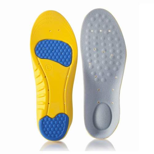 Shock Absorbing Memory Foam Orthotic Insoles for Arch Support and