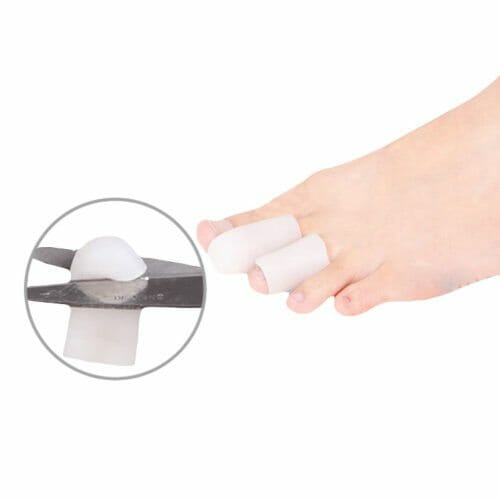 Silicone Gel Toe and Finger Protectors 1 Pair (2 Pcs) Orthopedic